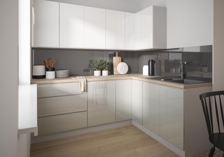 Propozycje kolorów z palety RAL: 9003, 9016, 1013, 9002, 9001.