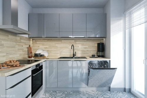 Fronty akrylowe w kolorze: SZARY