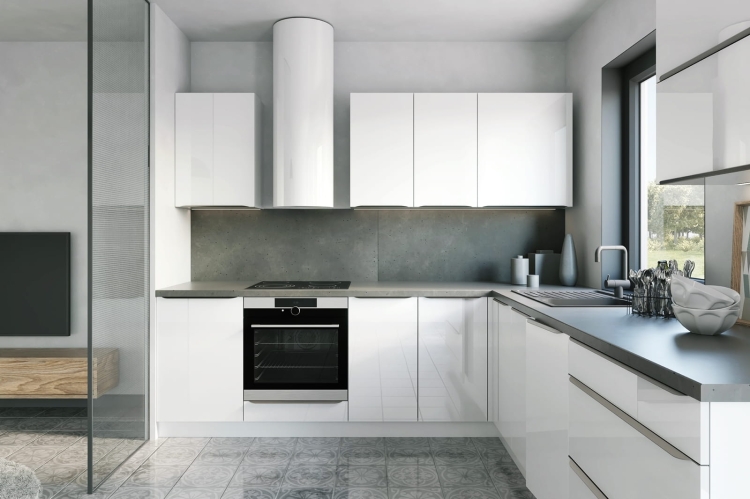 Fronty akrylowe w kolorze: BIAŁY