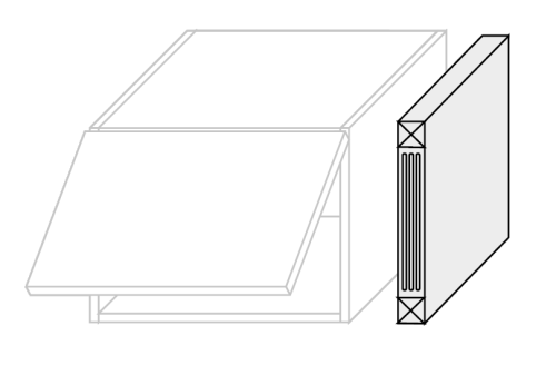 Pilaster lakierowany PLS 01