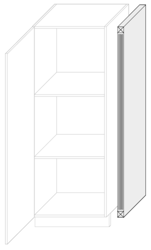 Pilaster lakierowany PLS 06