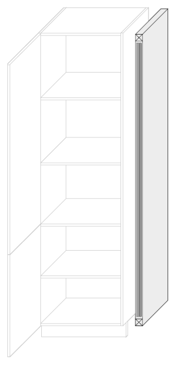 Pilaster lakierowany PLS 07