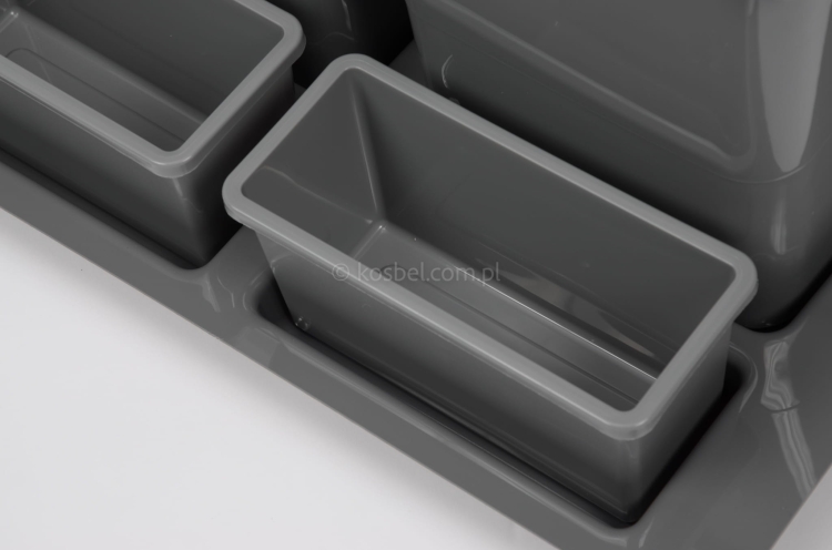 Pojemnik na odpady PRAKTIKO 60 podwójny