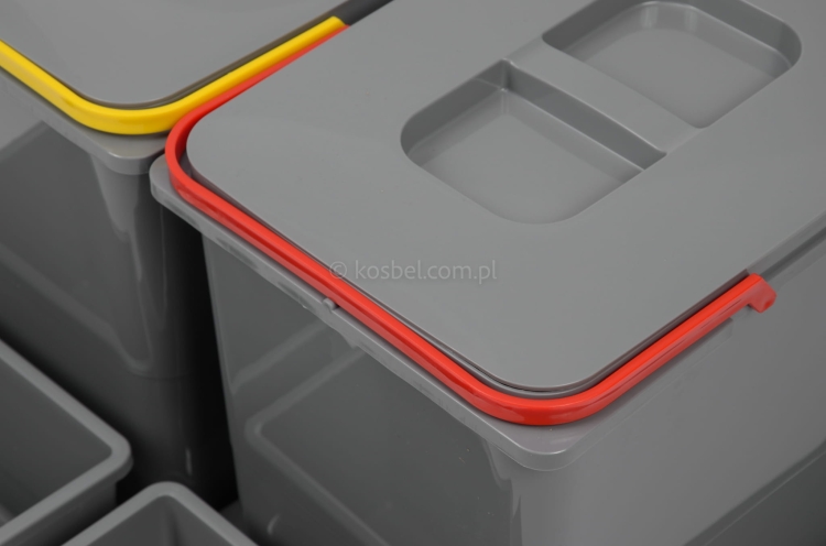 Pojemnik na odpady PRAKTIKO 60 podwójny