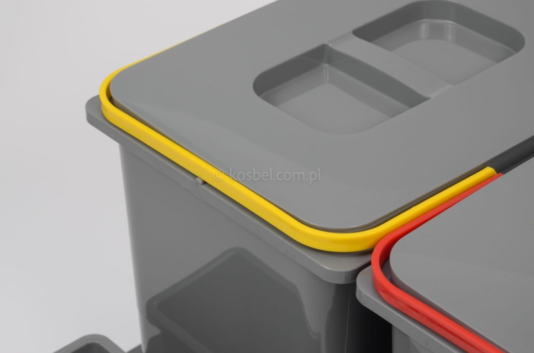 Pojemnik na odpady PRAKTIKO 60 podwójny