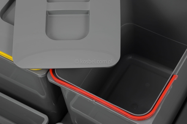 Pojemnik na odpady PRAKTIKO 60 podwójny