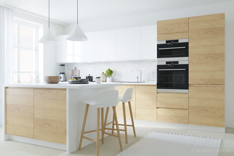 Kuchnia laminowana Madera – praktyczny zestaw mebli do nowoczesnych wnętrz