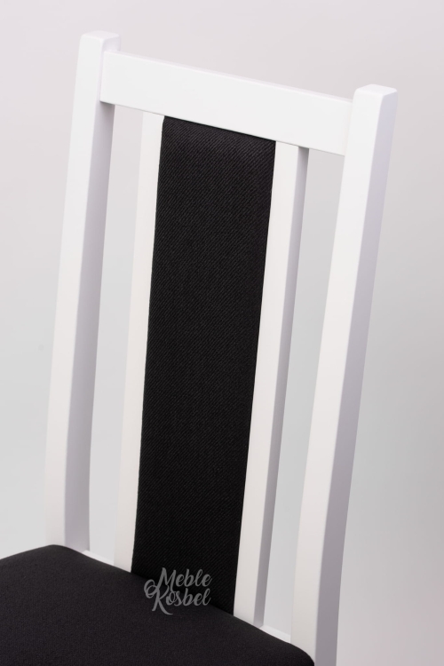 Krzesło kuchenne Horus w kolorze białym – elegancki mebel do nowoczesnych wnętrz