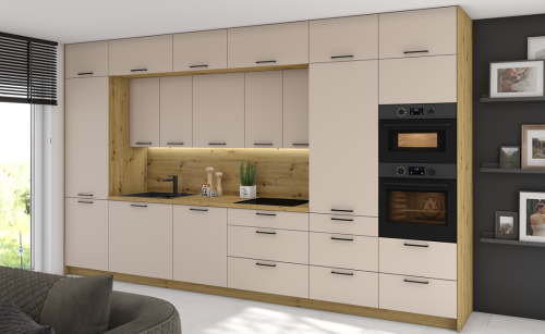 Kuchnia Velvet – komplet mebli kuchennych, idealny do różnych stylów wnętrz.