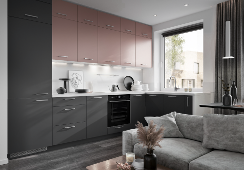 Kolekcja kuchni Velvet – połączenie funkcjonalności i nowoczesnego designu.