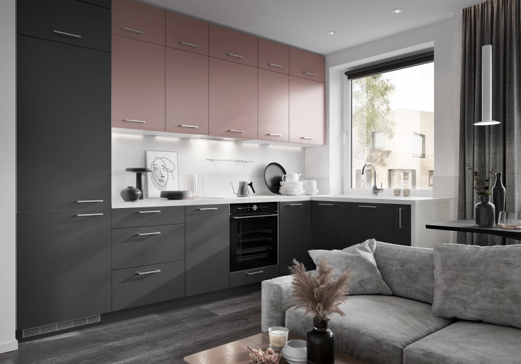 Kolekcja kuchni Velvet – połączenie funkcjonalności i nowoczesnego designu.