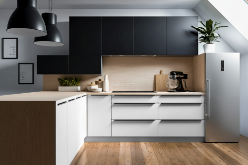 Fronty: Paleta RAL (propozycje kolorów: 9011, 9005, 1013, 9001)