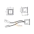 Włącznik dotykowy LED z funkcją ściemniania czarny Switch Mini